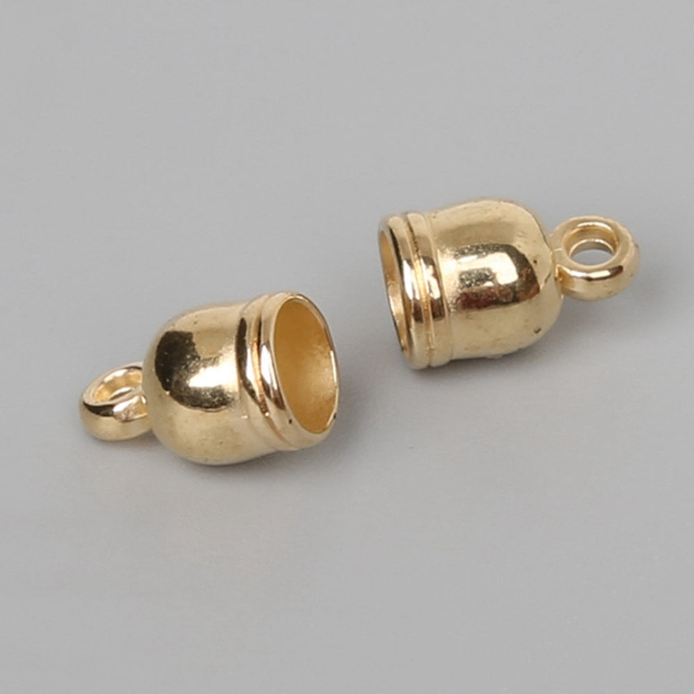 50Pcs Bell Shape Pendant Tassel Caps for DIY Jewelry Bracelet Craft Making Image 7