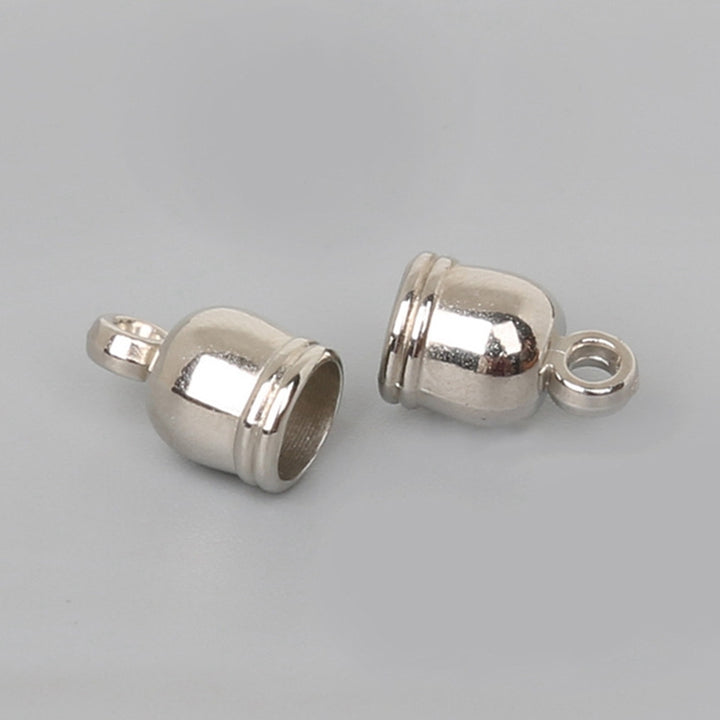 50Pcs Bell Shape Pendant Tassel Caps for DIY Jewelry Bracelet Craft Making Image 9