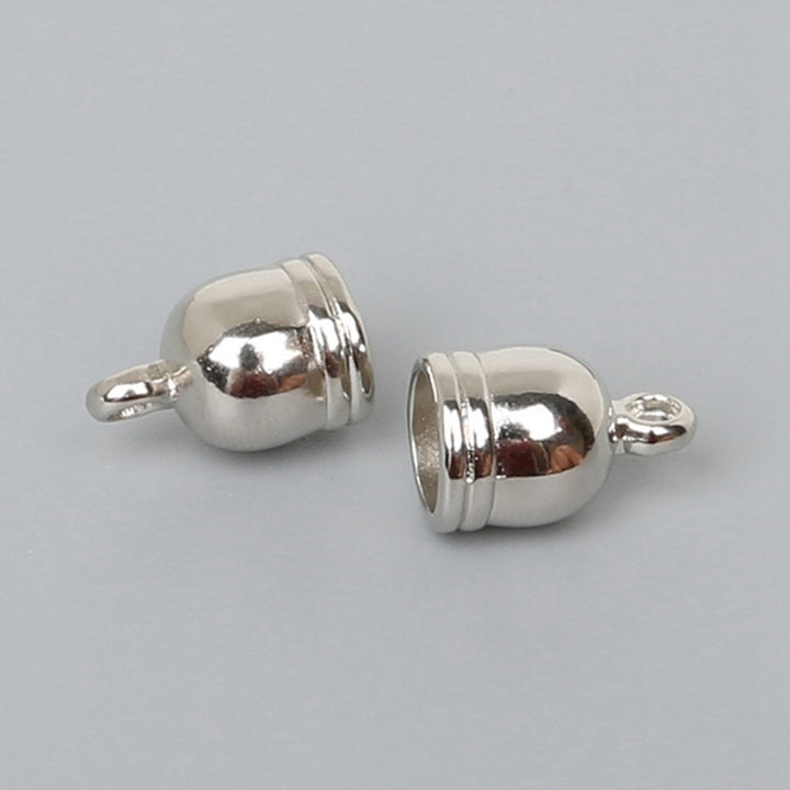 50Pcs Bell Shape Pendant Tassel Caps for DIY Jewelry Bracelet Craft Making Image 12