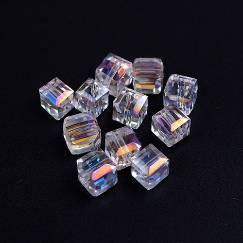 100pcs/lot 4/6mm AB Color DIY Crystal Beads for Jewelry Making Decorative Image 4
