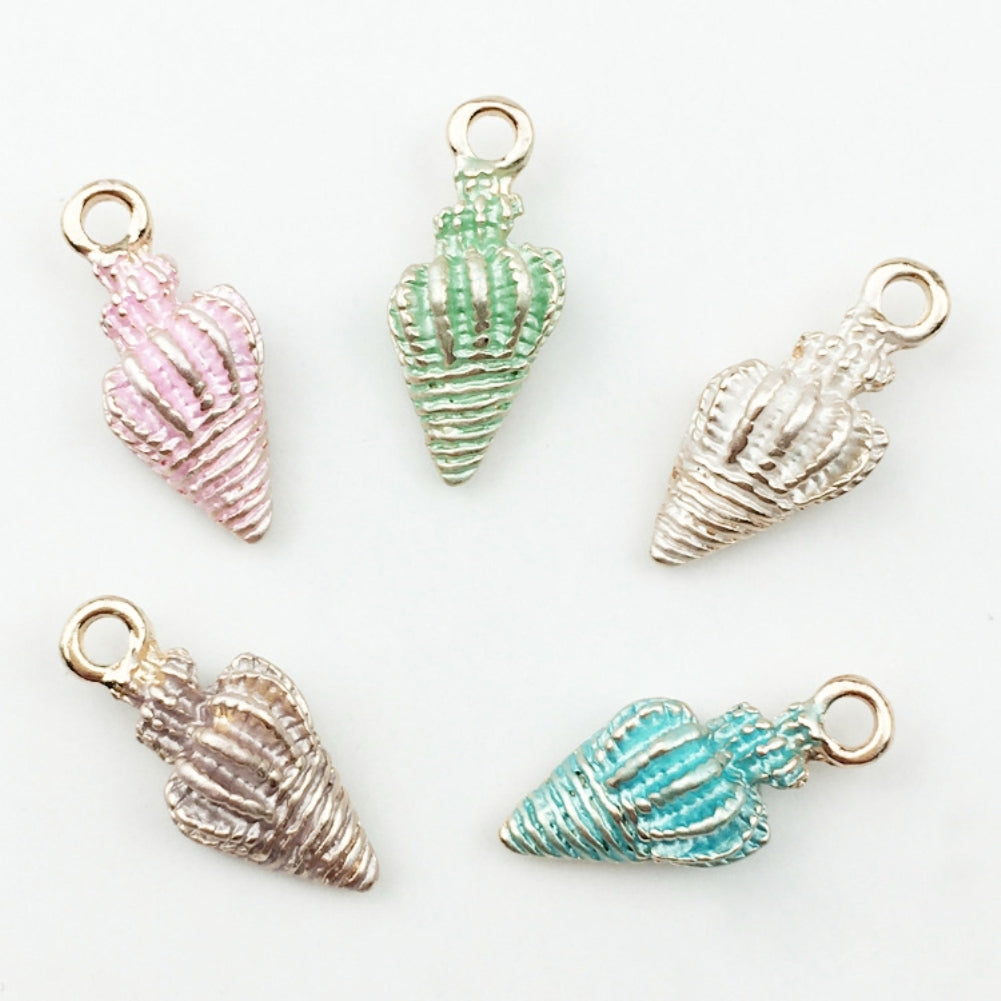 15 Pcs Unisex Jewelry Accessory Shell Conch Starfish Pendant for Necklace Bracelet Image 10