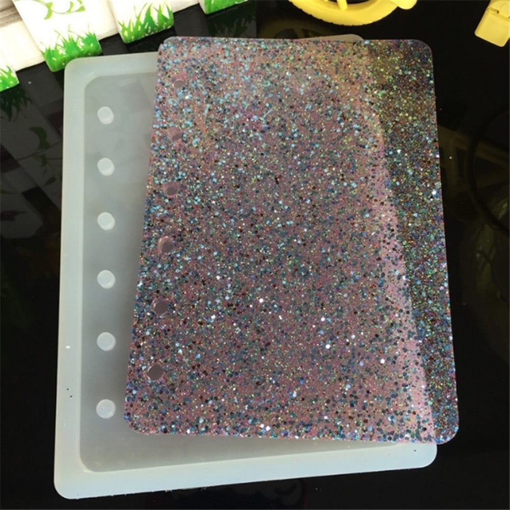 Book Silicone Mold A7 Notebook Cover Making DIY Handmade Epoxy Resin Craft Tool Image 6