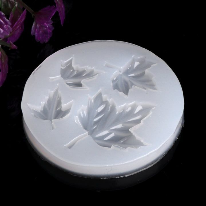 Maple Leaf Silicone Mold Necklace Pendant Jewelry Making DIY Epoxy Resin Mould Image 4