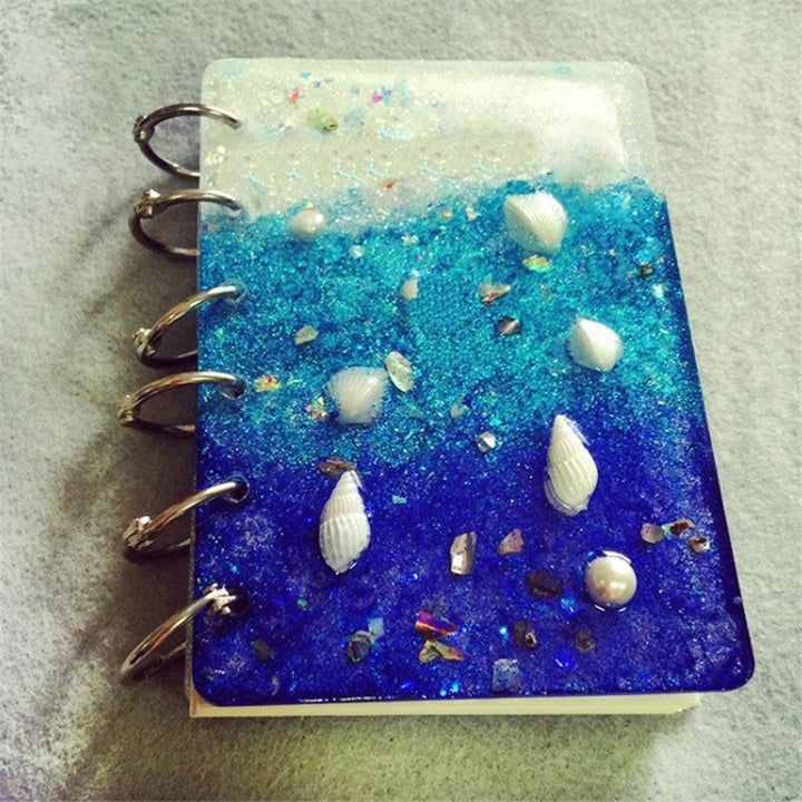 Book Silicone Mold A7 Notebook Cover Making DIY Handmade Epoxy Resin Craft Tool Image 9