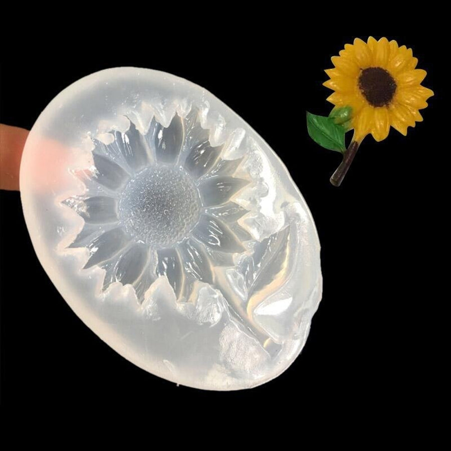 Sun Flower Silicone Mold Necklace Jewelry Making DIY Handicraft Epoxy Mould Tool Image 1