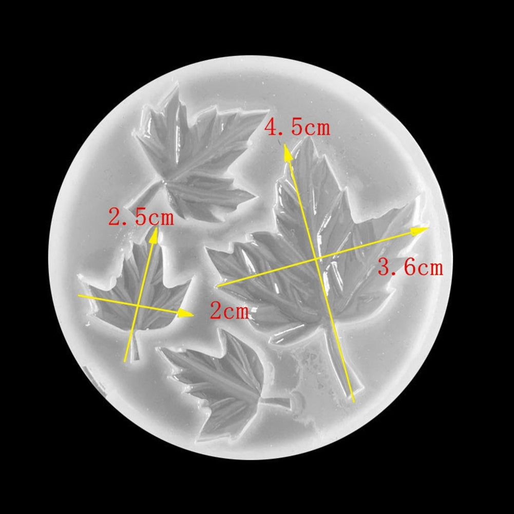 Maple Leaf Silicone Mold Necklace Pendant Jewelry Making DIY Epoxy Resin Mould Image 9