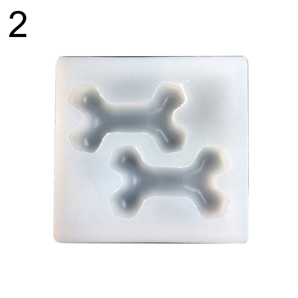 Bone Shape Silicone Mold DIY Dog Tag Pendant Handmade Craft Jewelry Making Tools Image 10