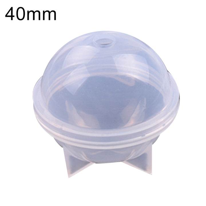 20/30/40/50/60mm Silicone Ball Maker Mold Round Sphere Mould DIY Craft Ornament Image 8