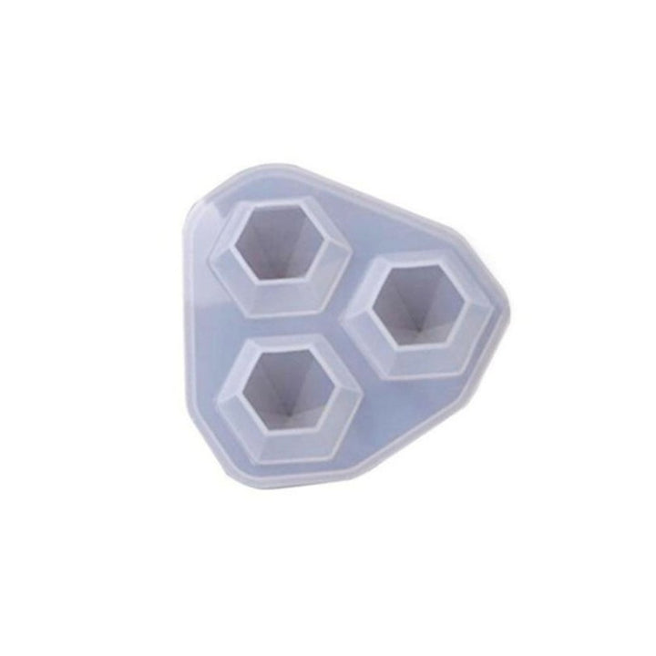 Diamond Shape Silicone Mold Jewelry Making DIY Resin Casting Craft Mould Tool Image 1