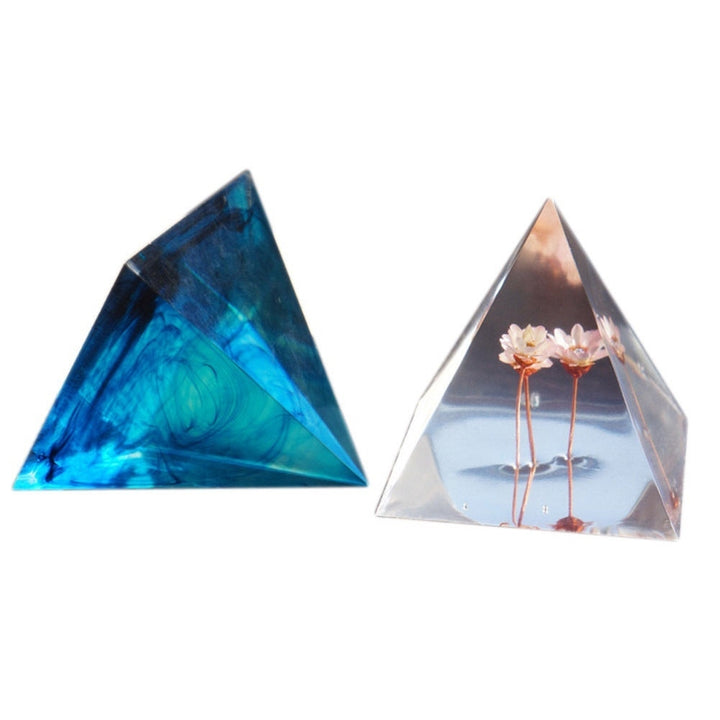 Pyramid Shape Silicone Mold Jewelry Making DIY Resin Casting Epoxy Craft Mould Image 8