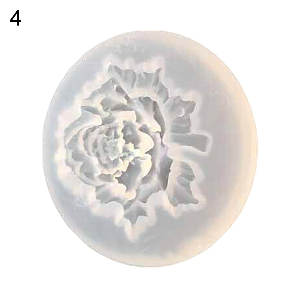 Silicone Mold Flower Leaf Epoxy Resin Mould DIY Jewelry Making Clay Craft Decor Image 2