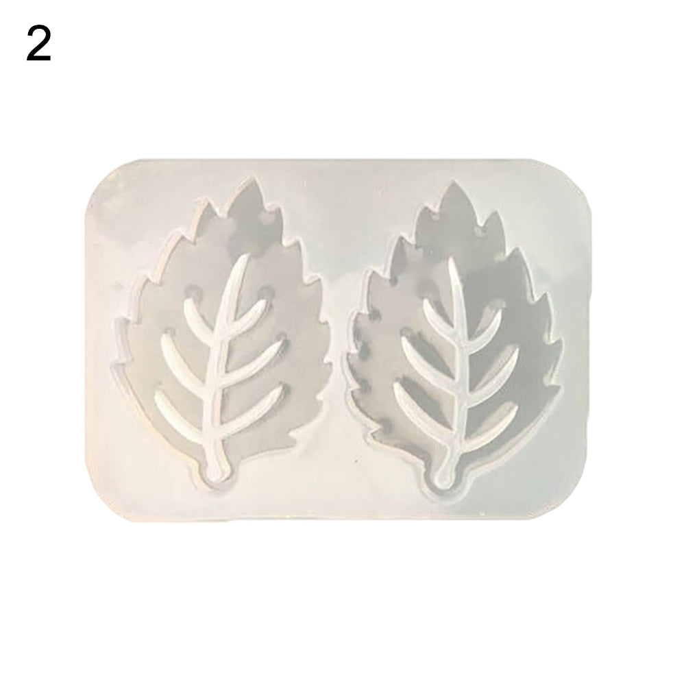 Silicone Mold Flower Leaf Epoxy Resin Mould DIY Jewelry Making Clay Craft Decor Image 4