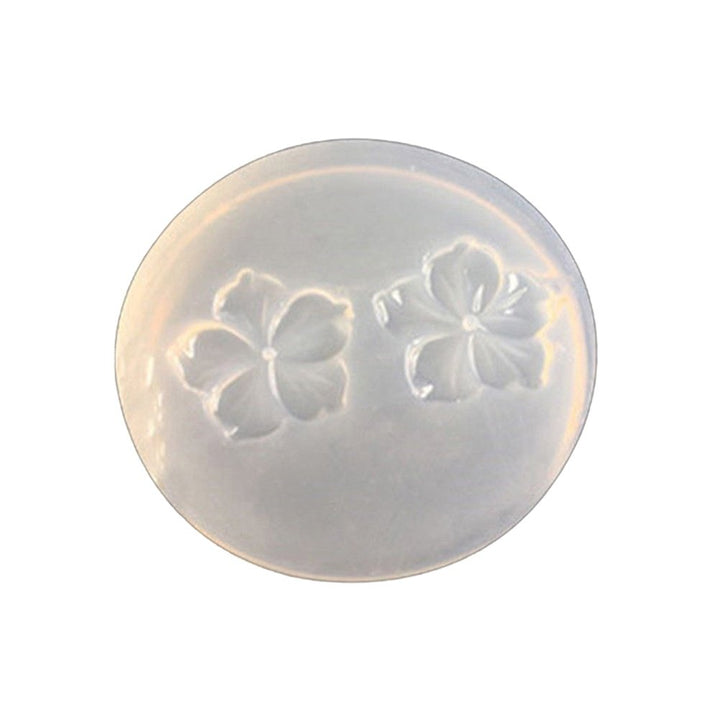 Flower Rose Shape Epoxy Resin Silicone Mold DIY Jewelry Hairpin Making Decor Image 1