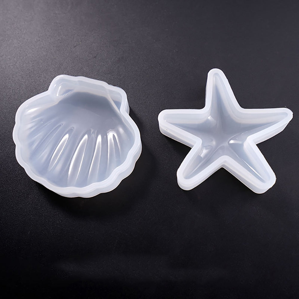 Starfish Shell Silicone Mold Jewelry Making DIY Handmade Crafts Epoxy Mould Image 2