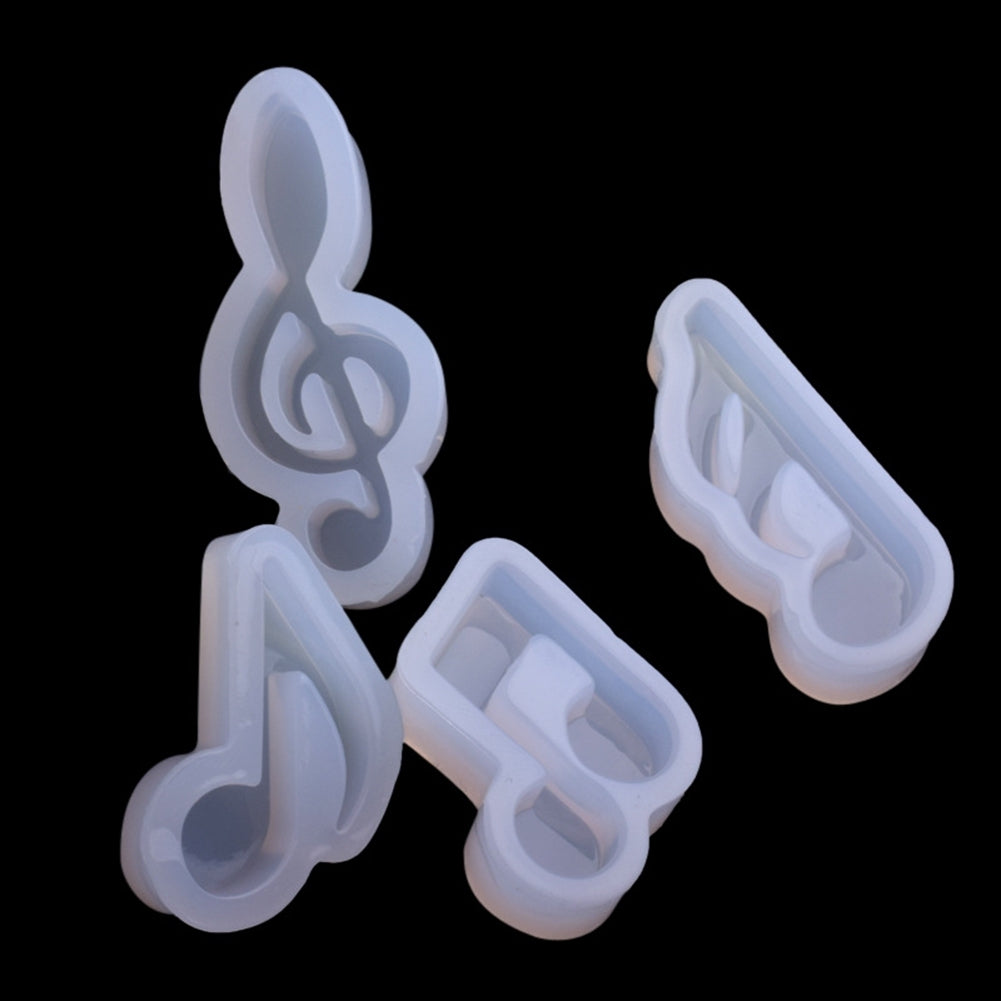 Musical Note Treble Clef Silicone Mold Jewelry Making DIY Handmade Epoxy Craft Image 4