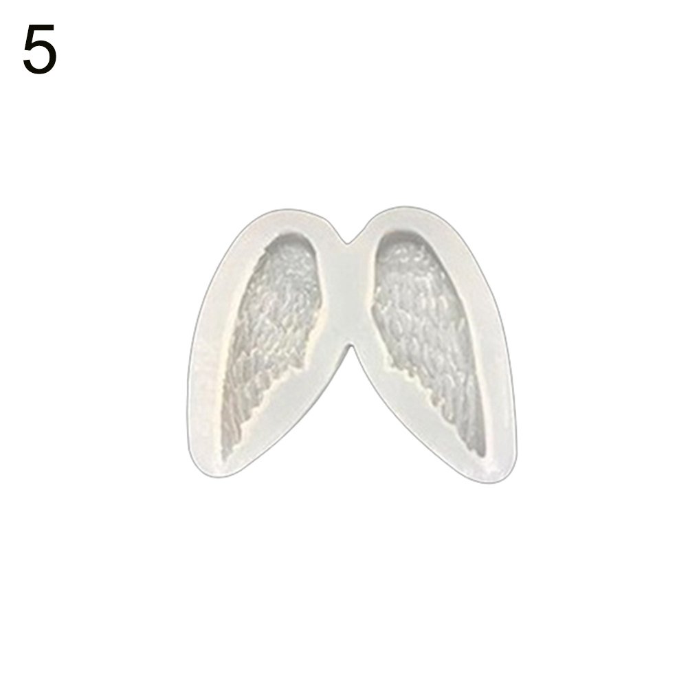 Silicone Mold Angle Wing Mirror Mould DIY Craft Jewelry Epoxy Resin Mold Tool Image 11