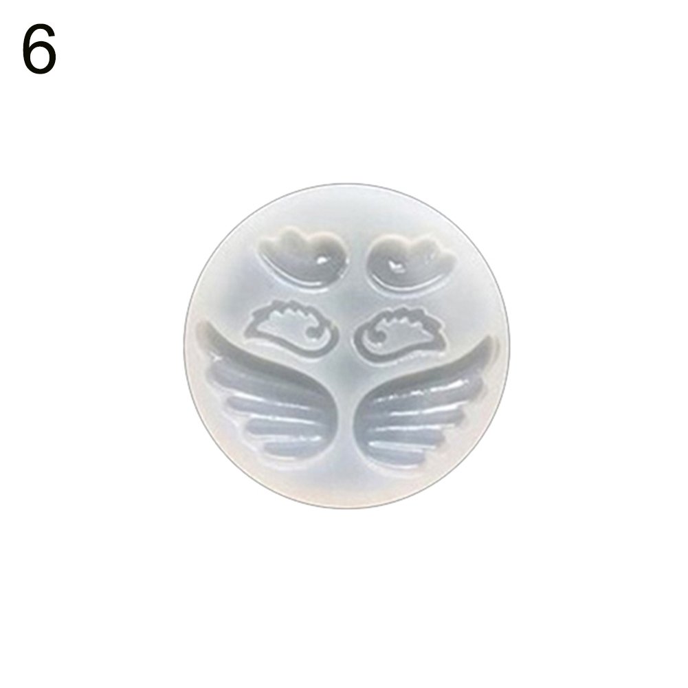 Silicone Mold Angle Wing Mirror Mould DIY Craft Jewelry Epoxy Resin Mold Tool Image 12