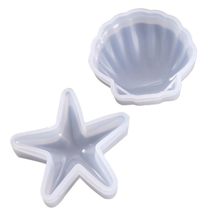 Starfish Shell Silicone Mold Jewelry Making DIY Handmade Crafts Epoxy Mould Image 4