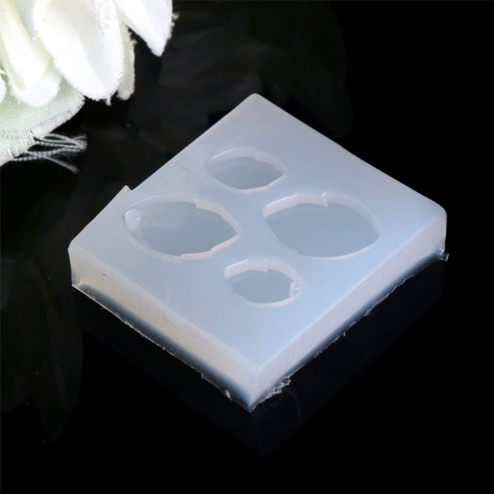 Jewelry Mold Flower Leaves Heart Shape Making Pendant Silicone Resin Craft Tool Image 9