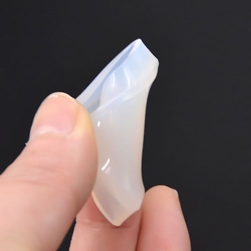 Silicone Round Square Teardrop Oval DIY Pendant Charm Mold Jewelry Making Tool Image 4