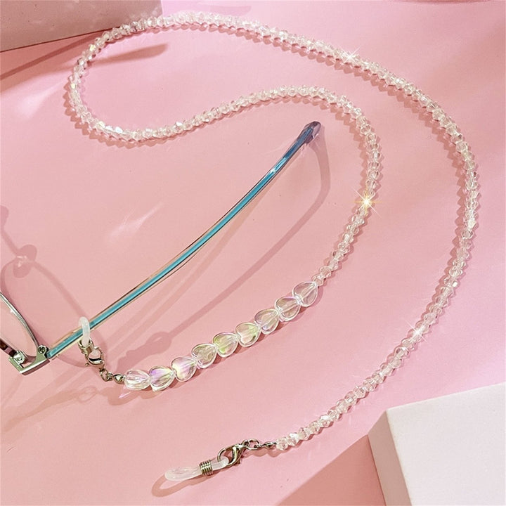 Glasses Chain Bow-knot Ornament Vivid Color Coloured Glaze Women Sunglass Chains Eyeglass Strap Holder for Girl Image 4