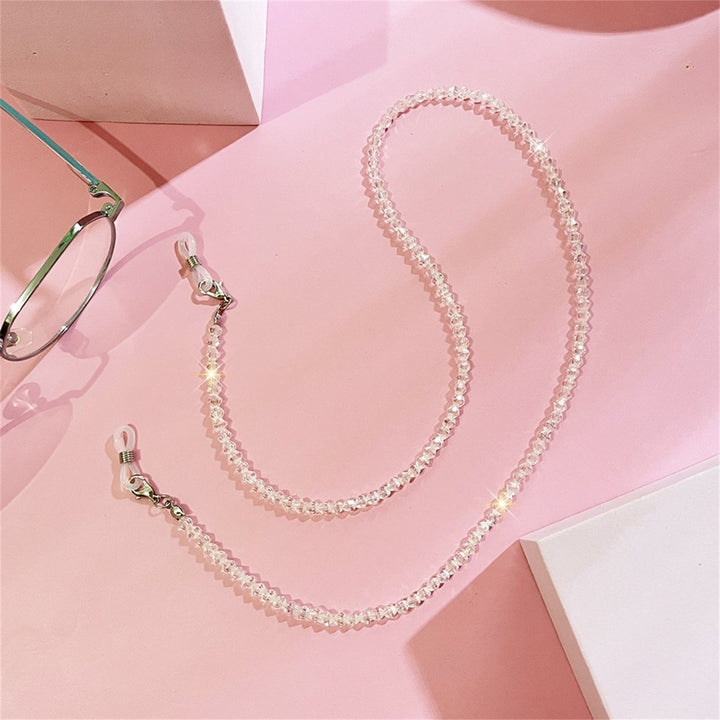 Glasses Chain Bow-knot Ornament Vivid Color Coloured Glaze Women Sunglass Chains Eyeglass Strap Holder for Girl Image 7