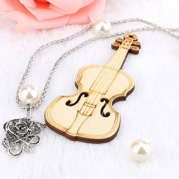 Fashion Rose Flower Pendant Necklace Earrings Finger Ring Lady Party Jewelry Set Image 4