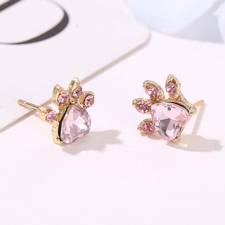 1 Set Stud Earrings Exquisite Workmanship Anti-allergy Alloy Decorative Earrings Necklace Bracelet Ring for Party Image 3