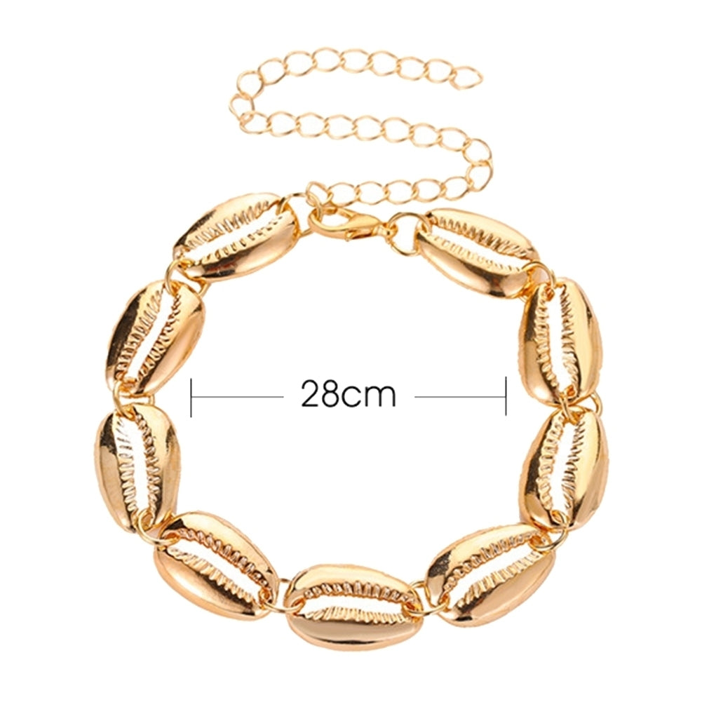 Marine Seashell Charm Anklet Summer Beach Foot Chain Women Sandal Ankle Bracelet Image 7