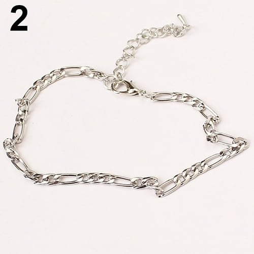 1Pc Womens Fashion Simple Link Chain Ankle Bracelet Anklet Beach Foot Jewelry Image 1