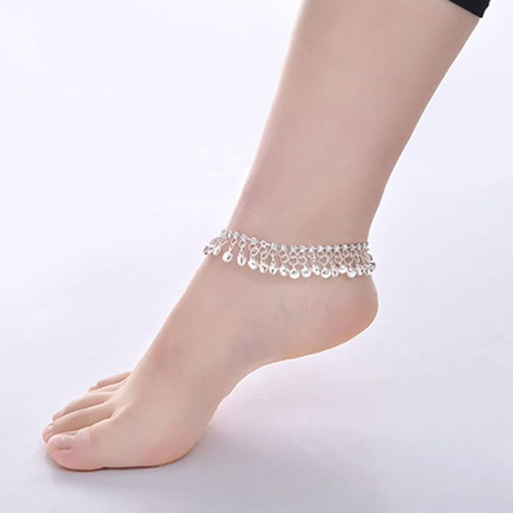 Adjustable Extended Chain Women Anklet Lightweight Personality Bell Tassel Anklet Jewelry Gift Image 9