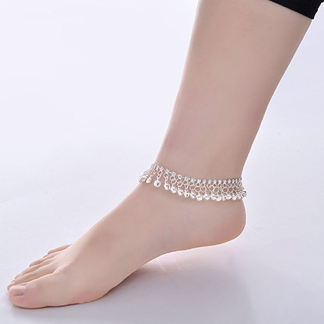 Adjustable Extended Chain Women Anklet Lightweight Personality Bell Tassel Anklet Jewelry Gift Image 10