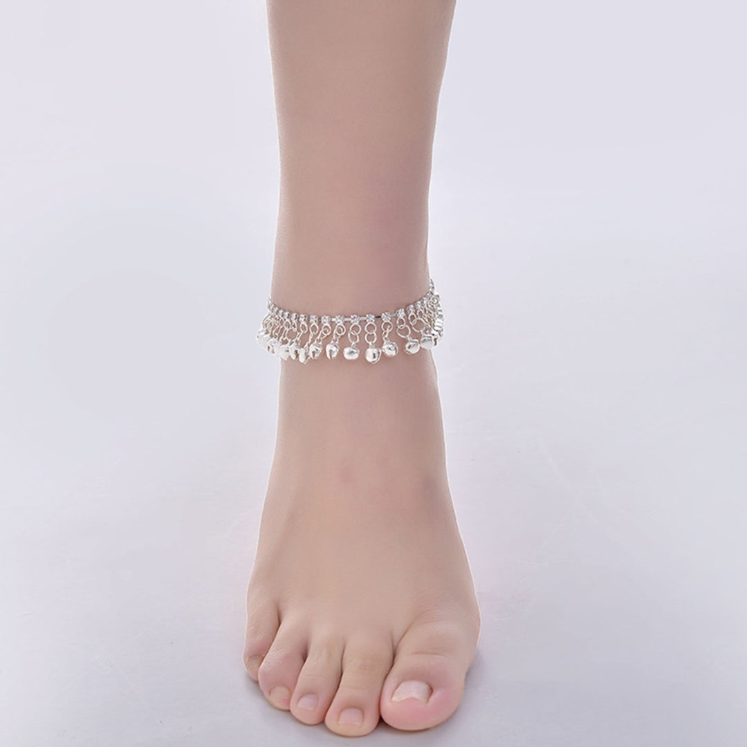 Adjustable Extended Chain Women Anklet Lightweight Personality Bell Tassel Anklet Jewelry Gift Image 11