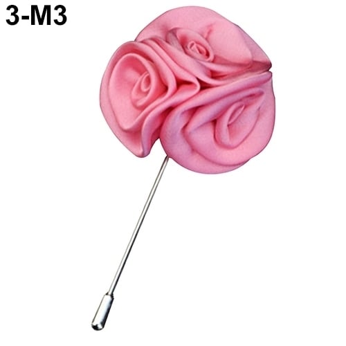 Mens Lapel Rose Flower Stick Bar Brooch Pin Wedding Suit Accessory Jewelry Gift Image 4