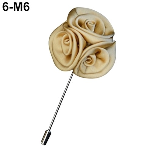 Mens Lapel Rose Flower Stick Bar Brooch Pin Wedding Suit Accessory Jewelry Gift Image 7