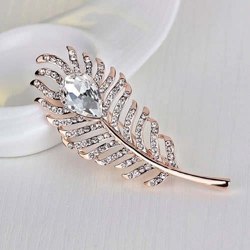 Womens Fashion Rhinestone Brooch Pin Wedding Party Dress Scarf Jewelry Gift Image 7