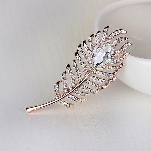 Womens Fashion Rhinestone Brooch Pin Wedding Party Dress Scarf Jewelry Gift Image 9