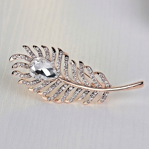 Womens Fashion Rhinestone Brooch Pin Wedding Party Dress Scarf Jewelry Gift Image 10