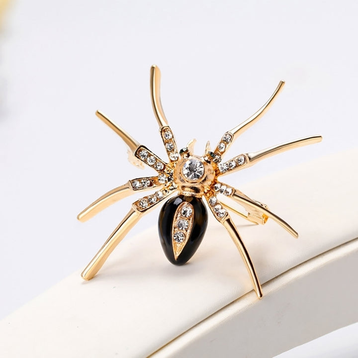 Fashion Spider Gift Women Collar Brooch Pin Clip Scarf Wedding Party Jewelry Image 3