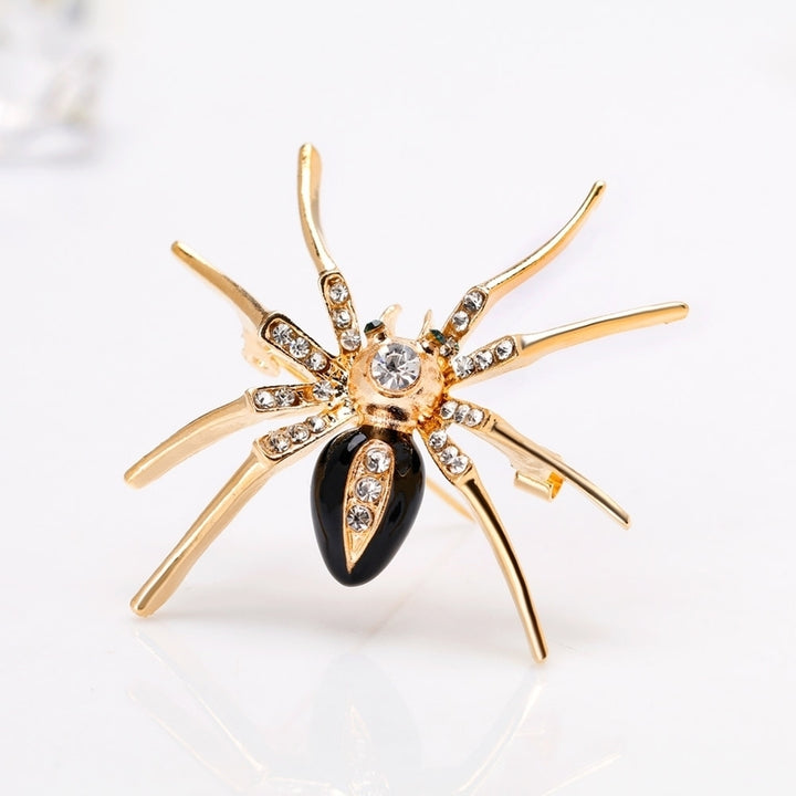 Fashion Spider Gift Women Collar Brooch Pin Clip Scarf Wedding Party Jewelry Image 4