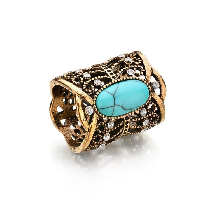 Artificial Turquoise Rhinestones Scarves Buckle Shawl Clips Accessories Jewelry Image 4