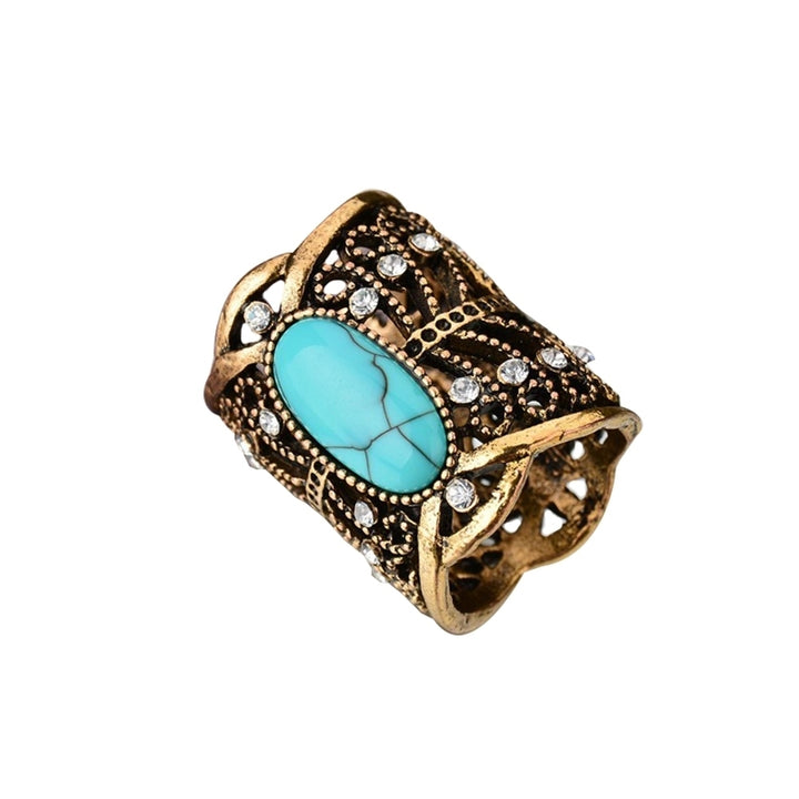 Artificial Turquoise Rhinestones Scarves Buckle Shawl Clips Accessories Jewelry Image 7