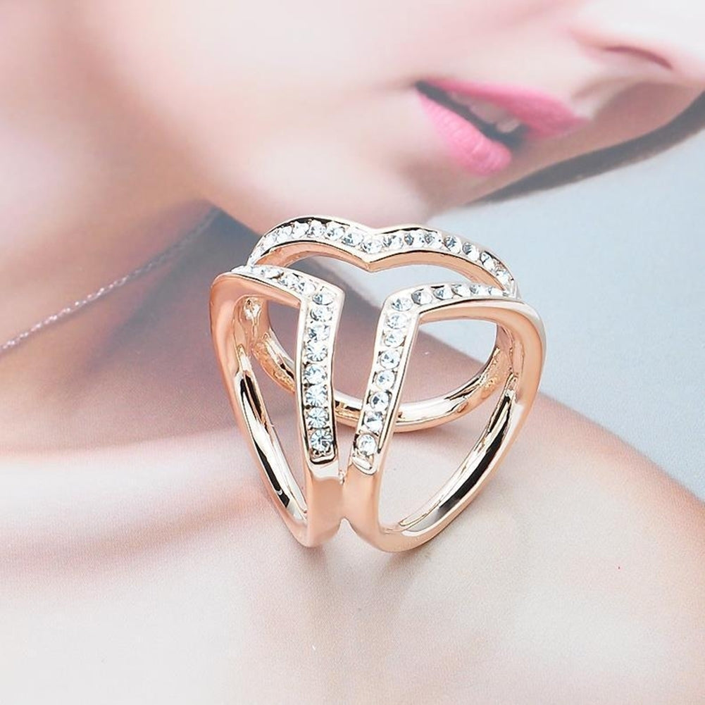 Fashion Women Tri-circle Scarf Buckle Brooch Ring Shawl Clip Jewelry Accessories Image 3