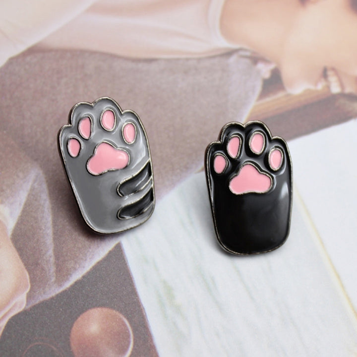 Brooch Animals Paw Shape Clothes Decor Cartoon Style Stylish Brooch Pin for Bag Image 11