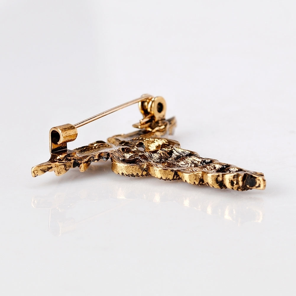 Retro Snake Wings Alloy Womens Brooch Pin Sweater Coat Clothes Bag Ornament Image 10