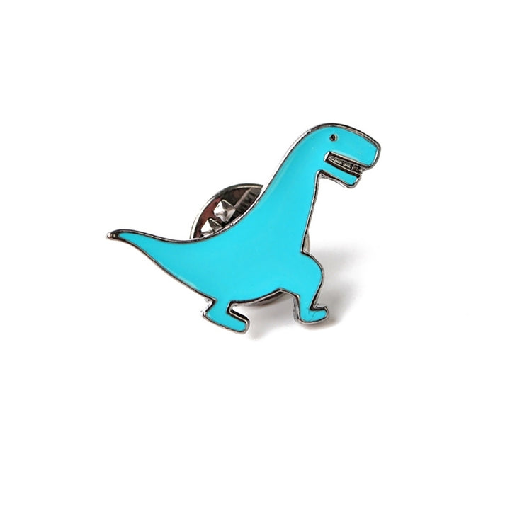 Unisex Cute Cartoon Dinosaur Animal Brooch Pin Badge Jewelry Clothes Decoration Image 9