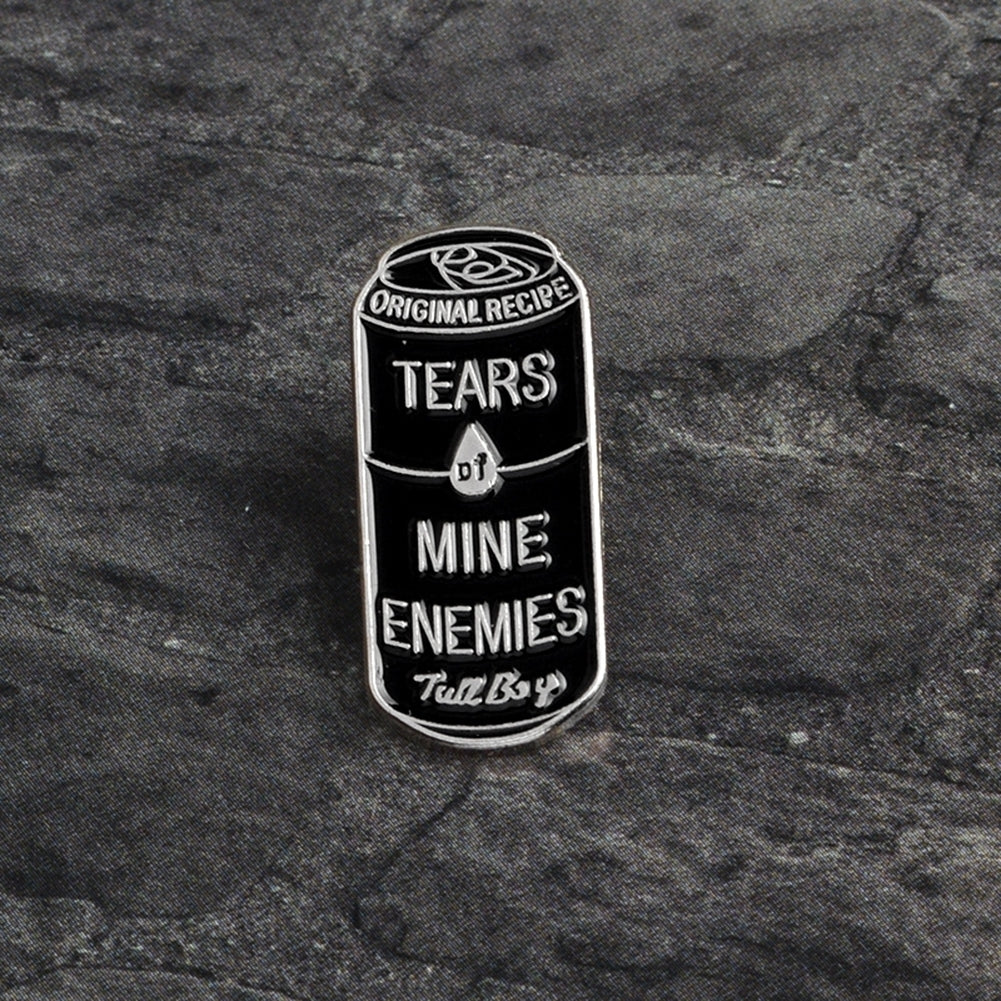 Women Men Can Shape Enamel Tears of Mine Enemies Lapel Button Pin Badge Brooch Image 6