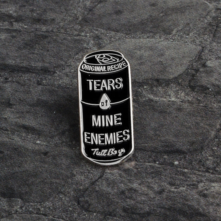 Women Men Can Shape Enamel Tears of Mine Enemies Lapel Button Pin Badge Brooch Image 6