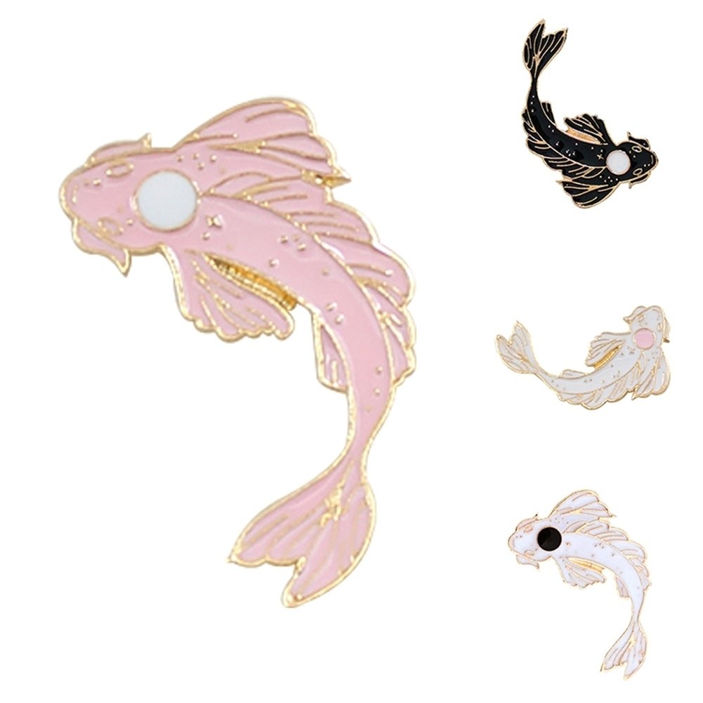 Lovely Cartoon Fish Badge Cod Diving Cloth Jeans Denim Brooch Pin Party Jewelry Image 3