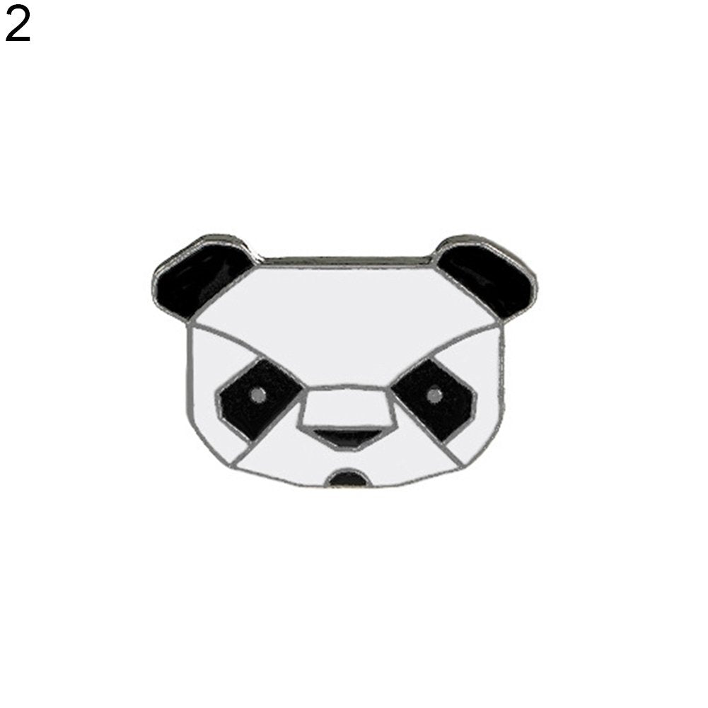 Lovely Panda Elephant Women Men Brooch Pin Breastpin Jewelry Shawl Scarf Decor Image 9